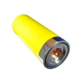 Stork Corp Extra Thick Short Antenna 144/430MHz Band Mobile 90mm M Shape Low Ceiling Parking Lot (Yellow)