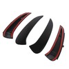 Pair of Rear Bumper Side Vent Spoiler Trim Left Right