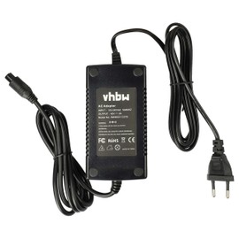 vhbw MAINS CHARGER/POWER CABLE (42V) 2A for various Hoverboards, Electro Scooter, Skateboards replaces 0957-2291, C9870-84203, L1970-80001,L2694-80010