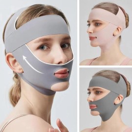 Mascarilla Facial En V, Tensor Y Estiramiento Facial