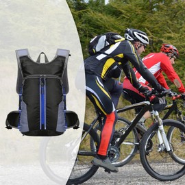 ａ aternee Cycling Backpack Hiking Backpack Rucksack Running Backpack for Mountain Biking Cycling Equipment Travelling Camping Outdoor, Blue