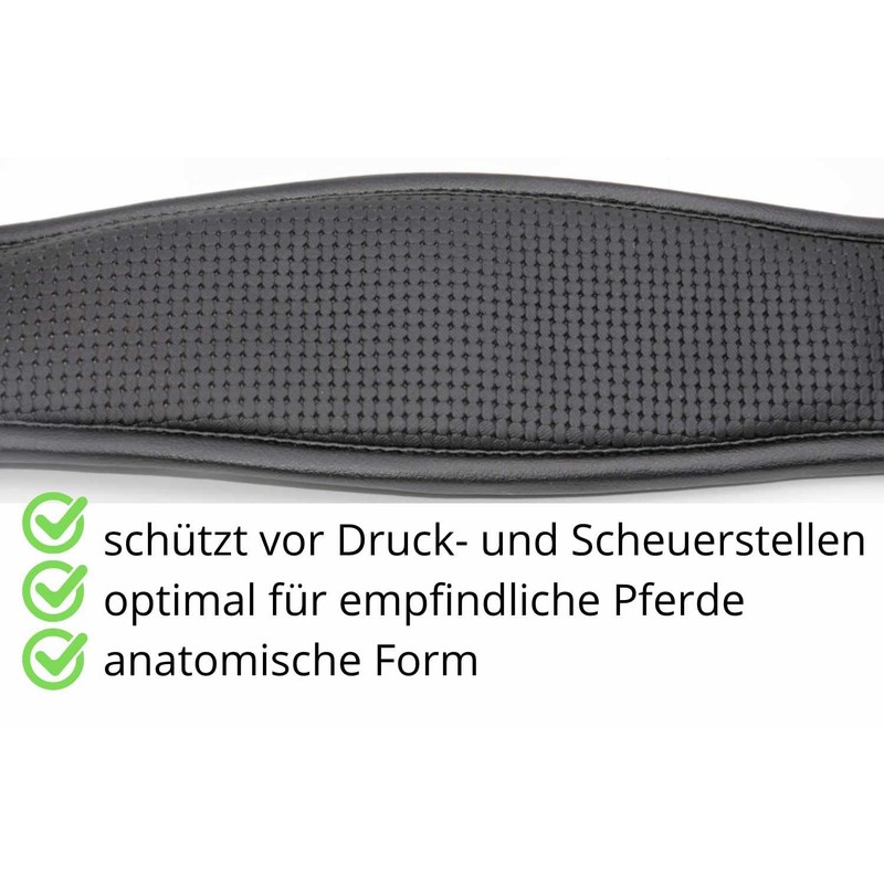 AMKA Short Waffle Neoprene Strap with Elastic and Roller Buckles,