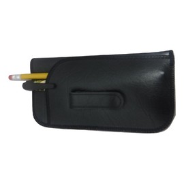 c.j. optical Revenge of the Nerds - Pocket Clip Eyeglass case with Pouch (black)