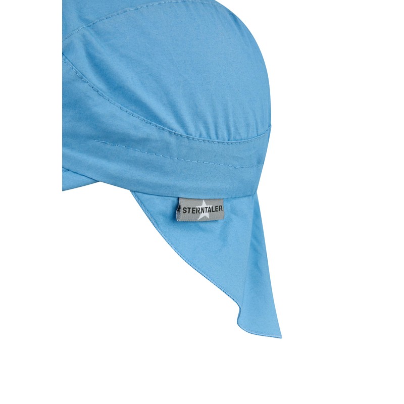 Sterntaler Peaked Cap, Basic, Girls’ Baby/Children's Hat with Neck Protection,