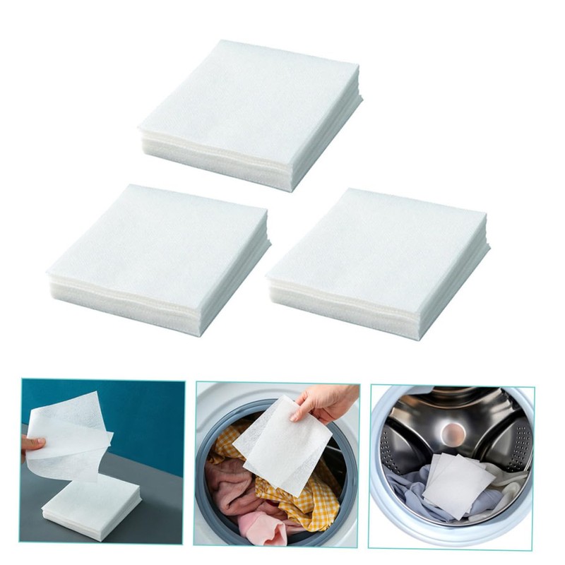 Outanaya Catching Fabric Sheets 48 Sheets of Laundry Absorption Sheets
