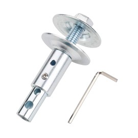 Bench Arbor Extension 1/2" and 5/8"/ Motor Arbor Threaded Shaft Adapter for Buffing Grinding Wheels/Fit for Bench Grinder - 1 Pack