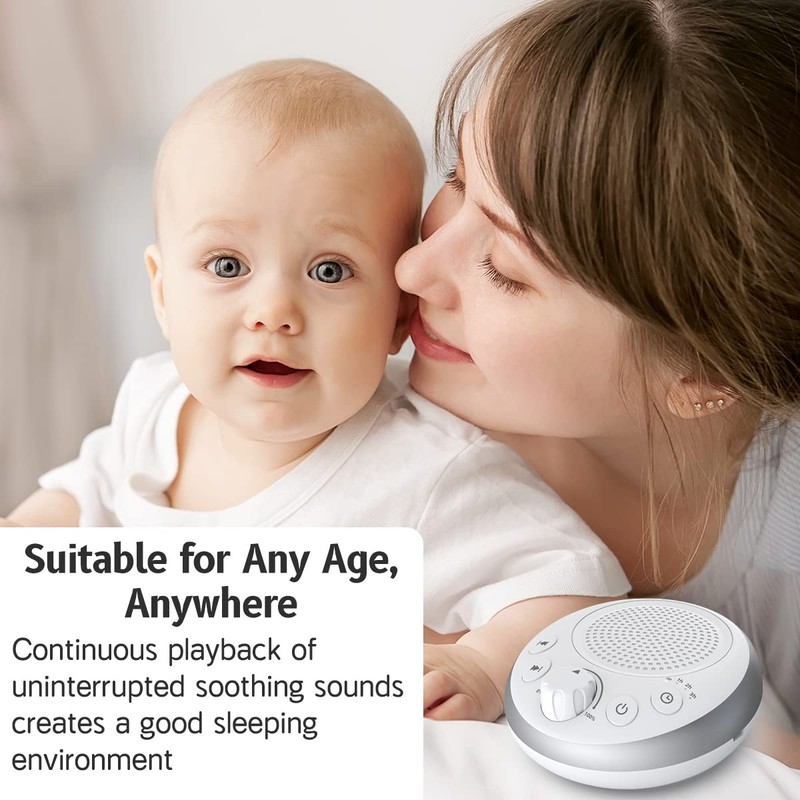 Loud Pink Noise Machine Sleep Machine Nostop 30 Soothing Sounds