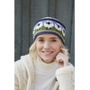 Pachamama Ladies Wool Fleece Lined Ear Warmers Hand Knitted Cute