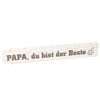 Ruler Logo "Papa du bist der Beste - with Thumb
