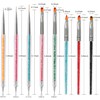 Function Nail Brush for Dotting Drawing Nail Art Brushes for