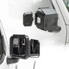JOYTUTUS Towing Mirrors Extensions Compatible with 2018-2025 Wrangler JL/JLU &