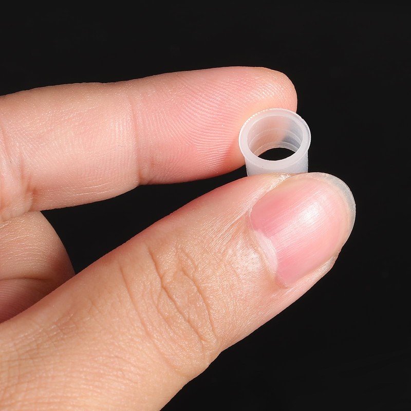 PATIKIL Lamp Pipe Cord Protector, 50 Pcs Plastic Tube Hole