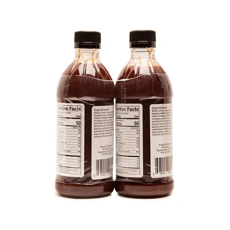Wright's BBQ Sauce, Original, 16 oz., 2 pk. FREE SHIPPING