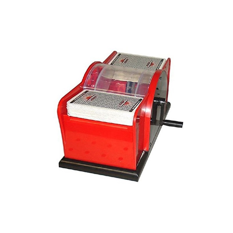 ESKONI Casino Hand Crank Manual Card Shuffler 1 or 2