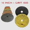STADEA Premium Grade Wet 4" Diamond Polishing Pads Set +