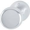 Hoppe Door Knob on Round Rose | Cylinder | Aluminium