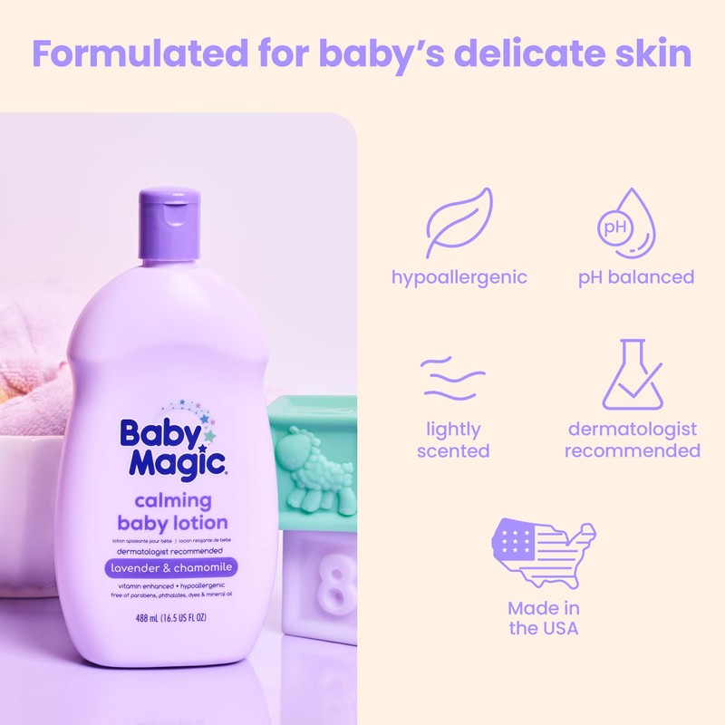 Baby Magic Calming Lotion | Helps Comfort and Relax Before