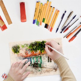 Natural Cream Parchment Cardstock – Great for Certificates, Menus and Wedding Invitations | 65Lb Cover (176gsm) | 8.5 x 11” | 50 Sheets per Pack