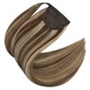 fshine Human Hair Extensions Ponytail 18 Inch 80g Clip in