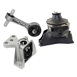 OMNI5 K1476 Fits 2006-2011 Honda Civic 1.8L MANUAL Motor/Top Torque/Trans Mount Set 3pc : A4530 A4548 A4546