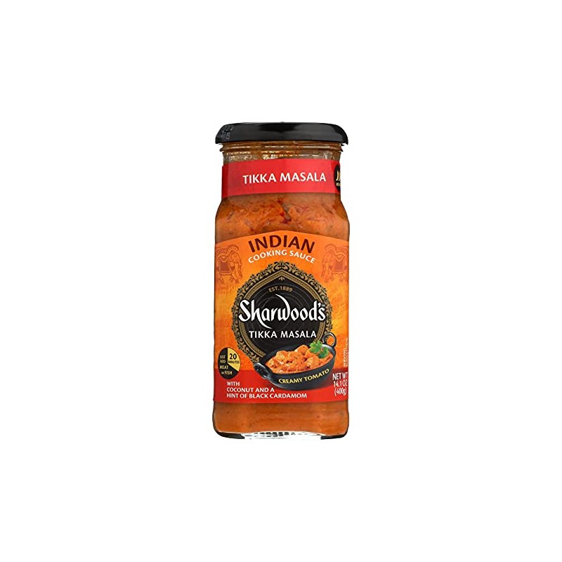 Sharwood's Tikka Masala Cooking Sauce 14.10 Ounces (Case of 6)