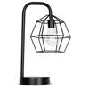 levandeo Table Lamp Metal Black LED 33 cm High Lamp