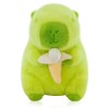CYGMRFH Capybara Plush Toy & Plush Keychain, Green Capybara Cuddly