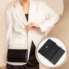 WADORN 2Pcs Classic Black Purse Insert Organizer Converter Kit for