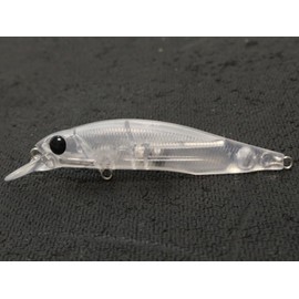wLure 10 Blank Unpainted Minnow Crankbait Topwater Lipless Jerkbait Fishing Lures V5 (UPM295P10)