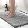 wyewye Microfibre Bath Mat, 2cm Super Thick Bath Rug, Super