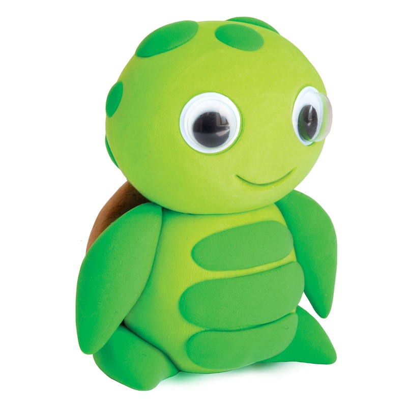 Clay Pals Turtle - Easy Sculpt Fun Fast Air Drying