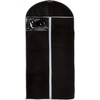AKORD 3 Pack Breathable 47" Garment Bags for Suits, Dresses