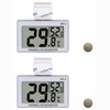 Samcos Thermometer/Hygrometer, Pack of 2, Reptile Temperature and Humidity Management,