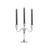 Silver Plated Candlestick Venezia – 3 Bulbs