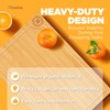 Riveira Wood Cutting Board – Gourmet Bamboo Grandeur: 15 x