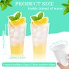 Jiaoshou Pan Pack of 50 Plastic Cups 500 ml, Reusable
