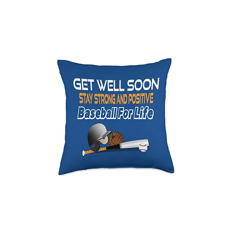 Get Well Soon Sport Baseball Athletes Feel Better Gifts Throw