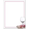 Crystal & Orchids Letterhead Papel para impresora de inyección de