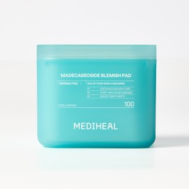 Mediheal Derma Toner Pad Madecassoside, 100 sheets, 1 unit 메디힐 더마 토너 패드 마데카소사이드, 본품 100매, 1개
