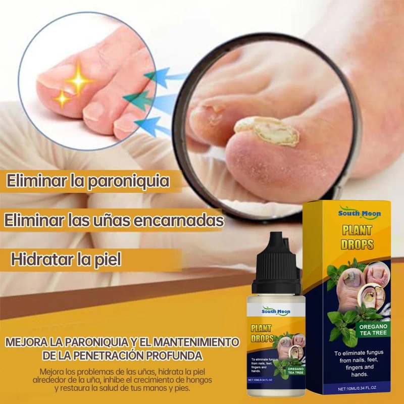 2 Piezas Líquido Reparador De Uñas De Los Pies, Paronychia
