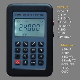 Universal LB01 Process Calibrator Current Signal/Voltage Signal/mV Signal Generator Tester Calibrator Source