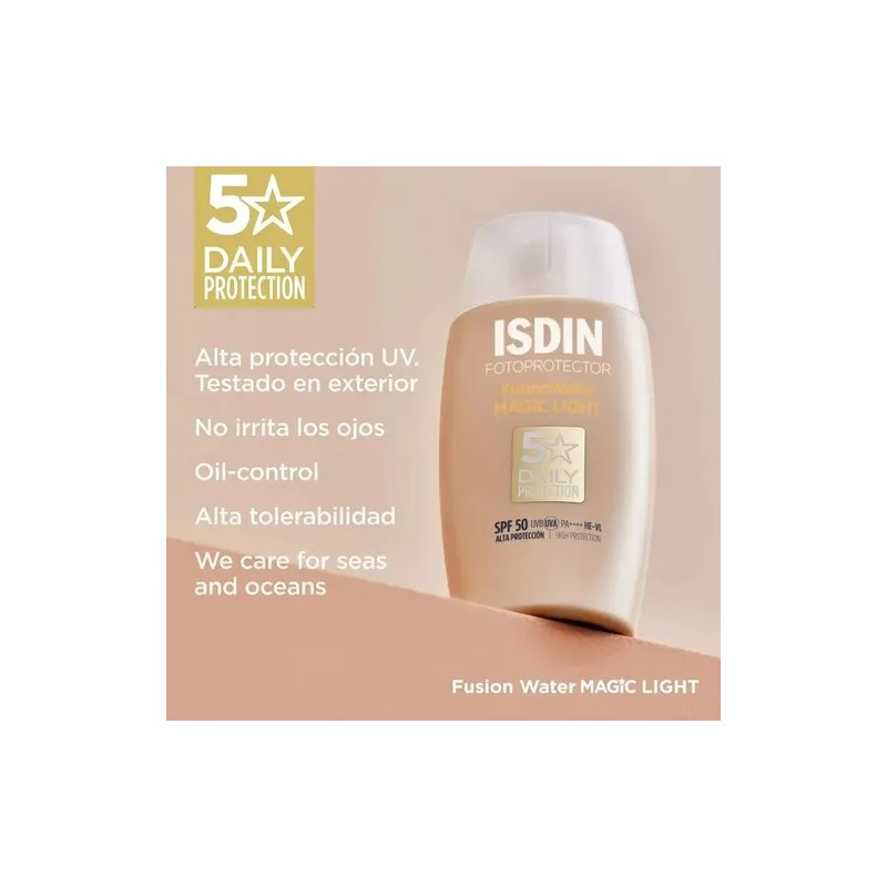 Isdin Fusion Water Spf 50 Fotoprotector Fluido 50 Ml