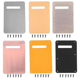 Backplate Floral,Guitar Back Plate,Electric Guitar BackPlate,Guitar Pickguard Tremolo Spring Cavity Cover Back Plate Back Plate Tremolo Cavity Cover For St Electric