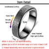OreilleStar Men's Anxiety Ring Fidget Spinner Ring Spinner Rings Fidget