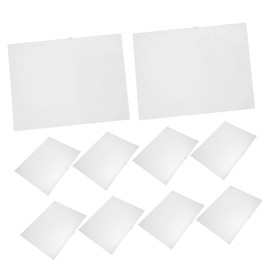 GANAZONO 10pcs File Storage Bag Zipper Pencil Case Pouch Mesh Bag Sealer Storage Highlighters Seat Bags Drawstring Bag Large Pencil Storage Bag Pen Bag Canvas Bag Clear Pencil Pouch Car