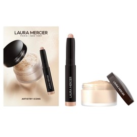 Laura Mercier Artistry Icons Translucent Loose Setting Powder 0.3 oz (9.3 g) Caviar Stick Eye Color ROSEGOLD1g