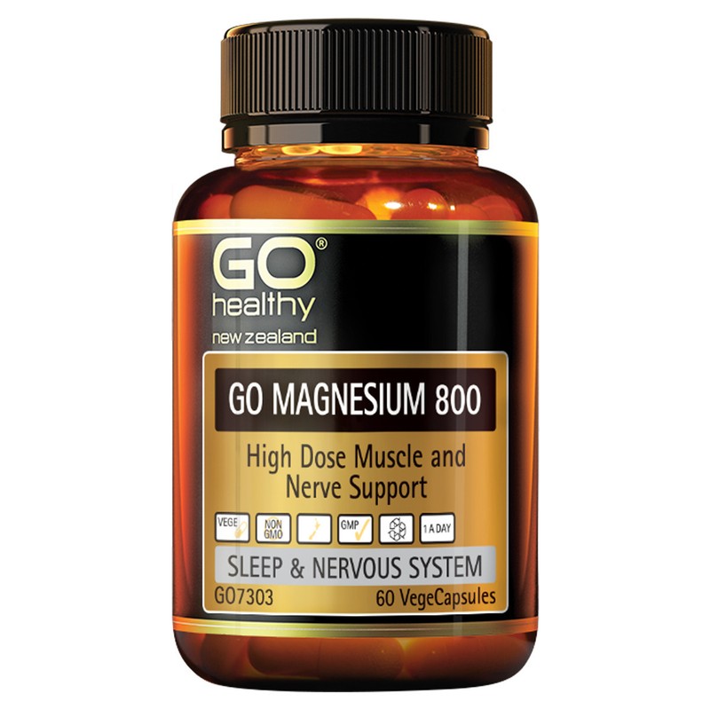 Go Magnesium 800 - High Dose Muscle & Nerve Support