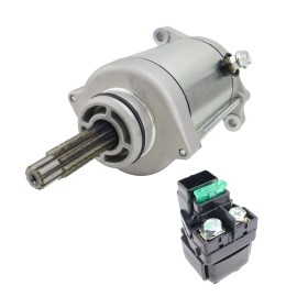Soarider Starter Motor with Relay for SUZUKI DR650SE 1996-2017 Dirt Bike 31100-12D01