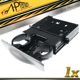 A-Premium Gray Dash Cup Holder for Ford F-250 F-350 F-450 F-550 Super Duty 1999 2000 2001