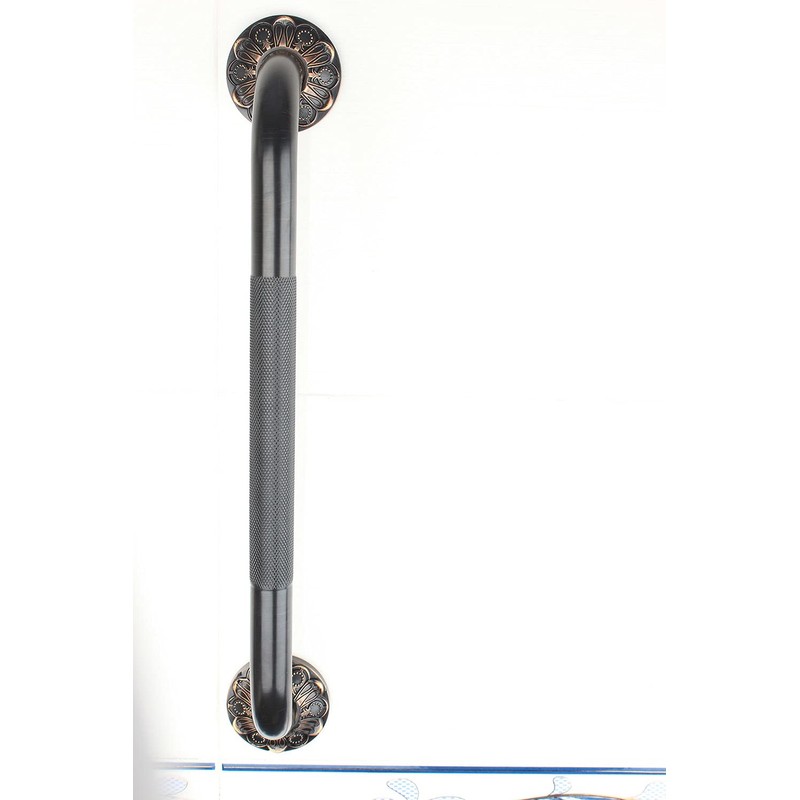 IMPEU 16" Bathroom Anti-Slip Grab bar, Bathtub Textured Shower Bar,